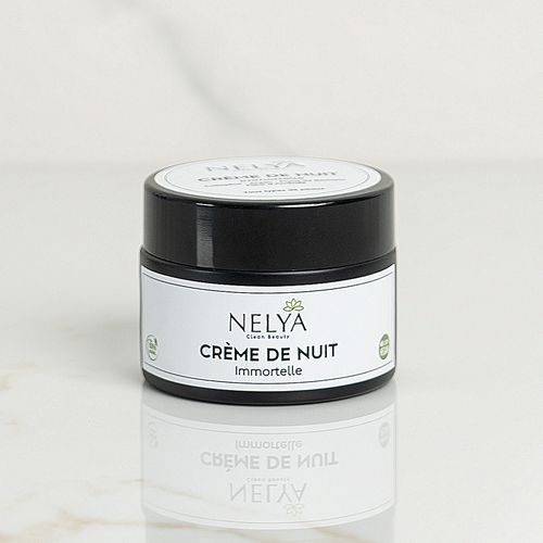 Crème de Nuit - Fleur d'Amande, Collagène et Argan 