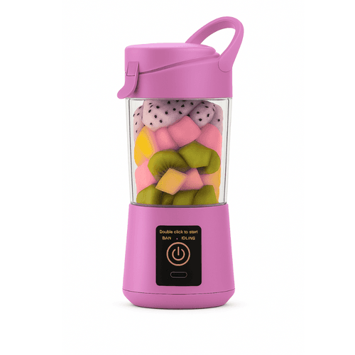 Mixeur Portable Rechargeable + Écouteurs Gratuit (couleur aléatoire)