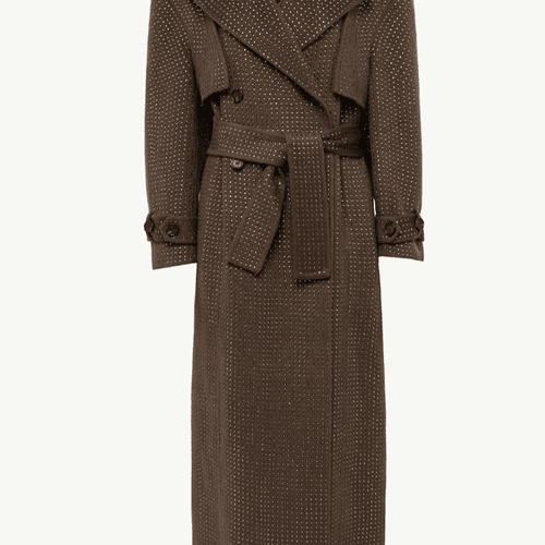 TRENCH-COAT AVEC STRASS