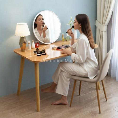 Coiffeuse - Table Maquillage Moderne Rangement - 90 / 40 CM