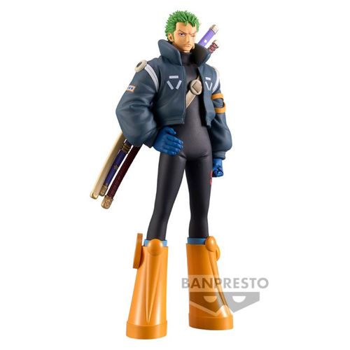 ONE PIECE DXF THE GRANDLINE SERIES EGGHEAD RORONOA ZORO - 16 cm