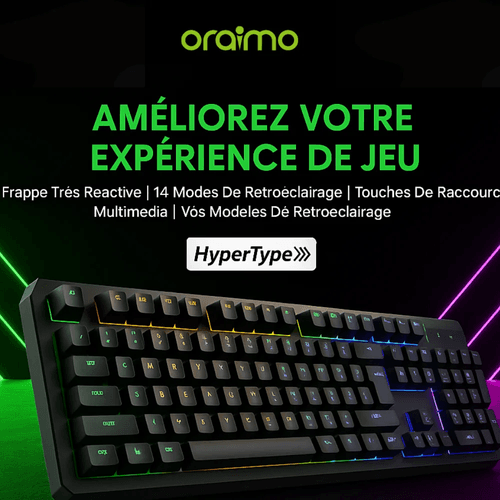 Clavier Mécanique Gaming HyperType