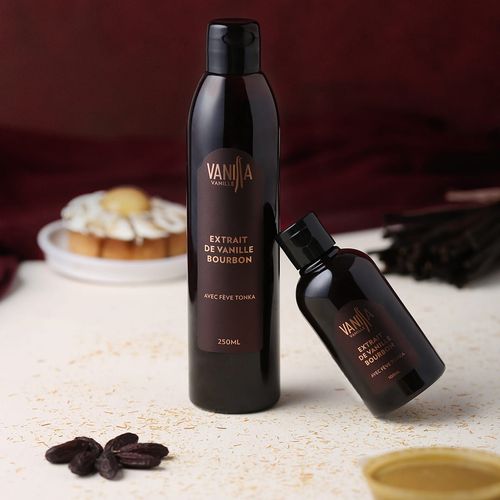 Extrait de Vanille avec Fèves de Tonka 250 ml 