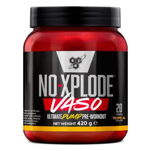 NO-Xplode Vaso 420 g Tropical - Pré-entraînement, Énergie & Force