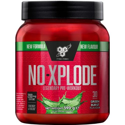 NO-Xplode 390 g Green Burst - Pre-workout Avec Beta Alanine, Citrulline & Caféine