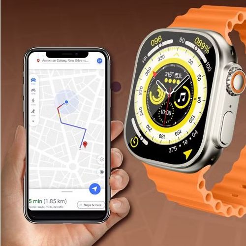 Ws10 Ultra Montre Intelligente Wisme Super Amoled Gold