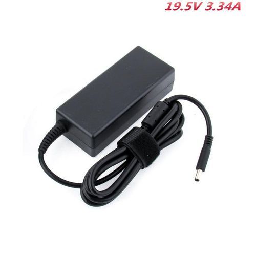 Chargeur Adaptateur Secteur 19.5V 3.34A Remplacement pour Dell Inspiron 4.5*3.0mm