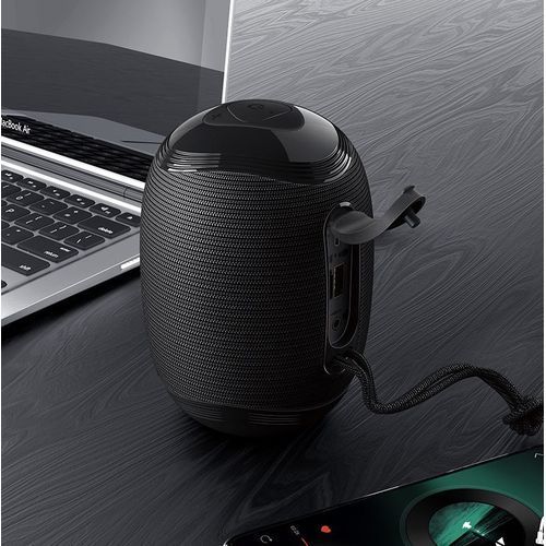 BR6 Haut parleur Miraculous sans fil Bluetooth V5.0/appels, carte TF, USB, mode lecture AUX