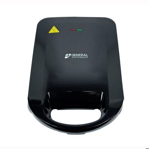 Panini Gaufrier - 1500W - Antiadhésif - Poignée froide - Pieds antidérapants