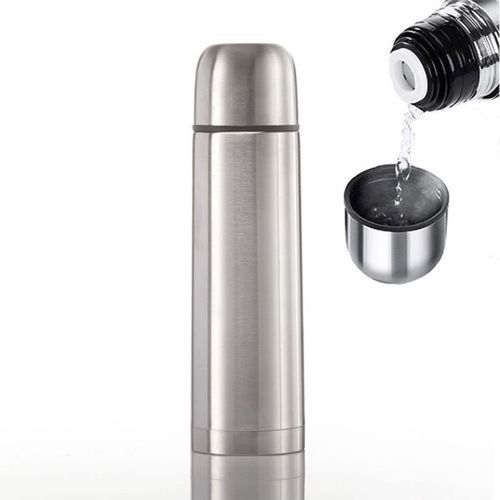 Thermos Bouteille isotherme - KENZ/ LUXUS - 750ml - Acier inoxydable - Chaud/Froid - Bouchon tasse