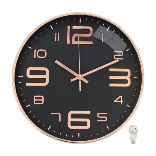 Horloge Murale - Pandiani - Style Moderne - Chiffres 3D - Diamètre 30 cm