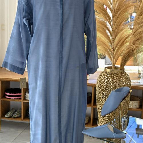 Djellaba En Laine De Soie