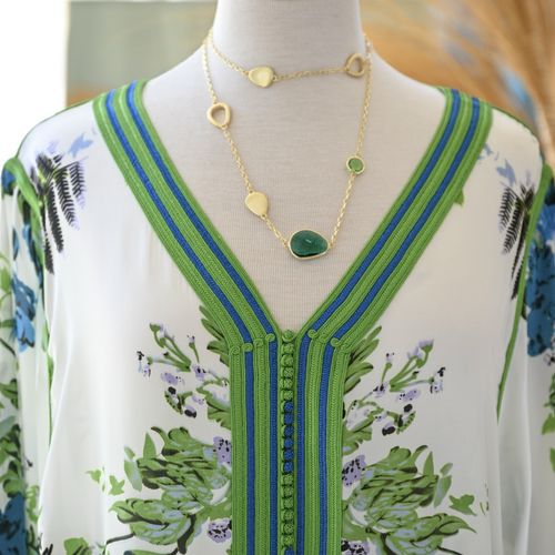 Caftan en soie