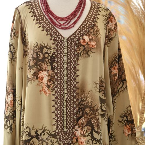 Caftan en soie 