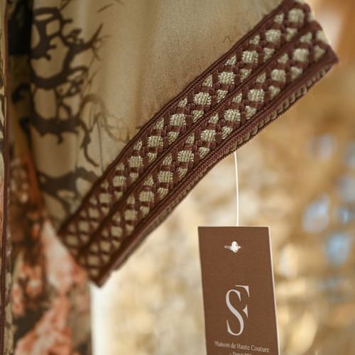 Caftan en soie