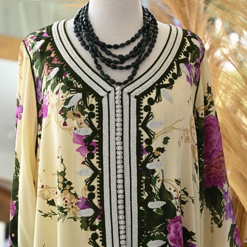 Caftan en soie 