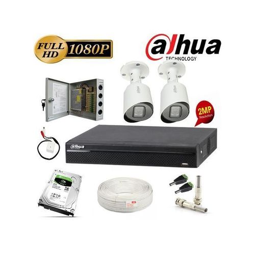 Pack Camera de Surveillance COMPLET 2MP 1080P