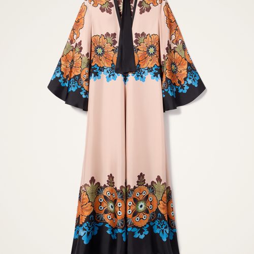 Bounty Place Orange en Twill de Soie