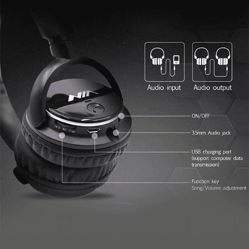 Q1 Casque Bluetooth V5.0 Sans Fil