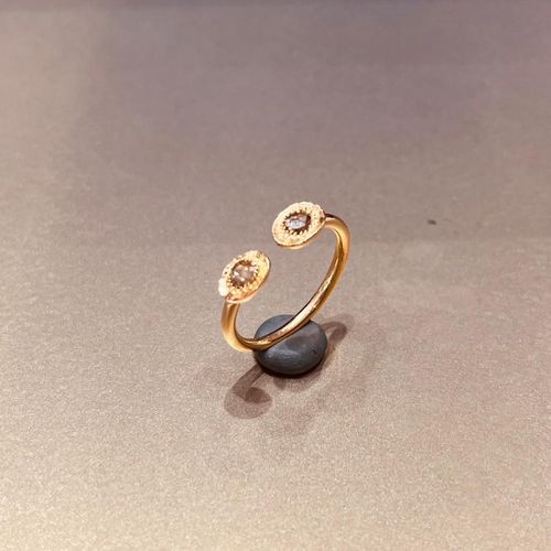 Bague rosaces 