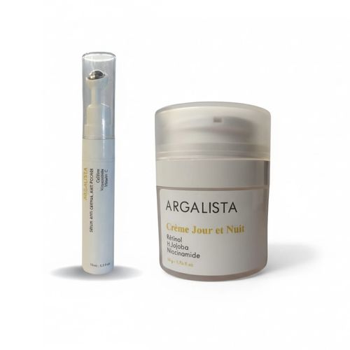 Pack Retinol  (Crème Jour et Nuit Retinol, Serum anti Cernes, Anti Poches)