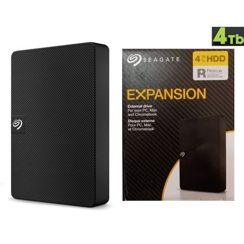 Expansion Portable 4TB Disque Dur Externe 2,5 pouces USB 3.0 +App Rescue