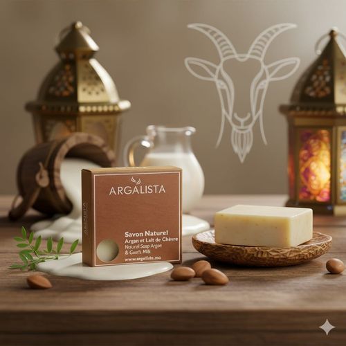 Savon à base de lait de chèvre