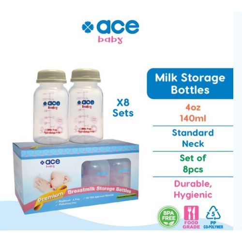 Bottles 8 Set (4oz/140ml) Feeding Milk Bottle