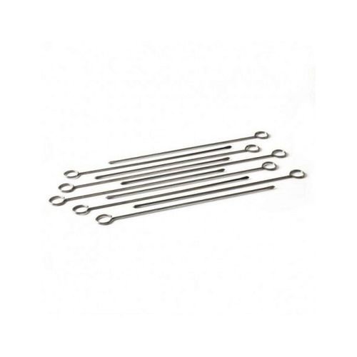 10 Brochettes Inox