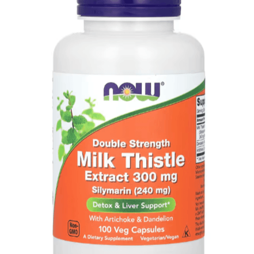  Milk Thistl, 300 mg -  Détox et soutien du foie - 100 Capsules Veg