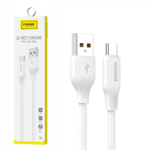 Câble X88  1M – 3A Type-C Compatible Samsung & iPhone