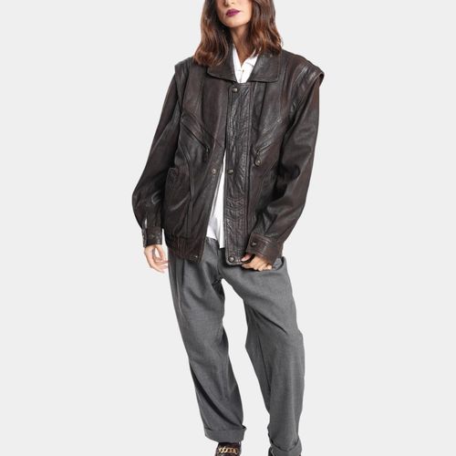 VESTE EN CUIR