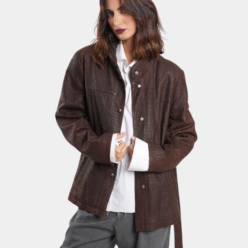 VESTE EN CUIR VERITABLE