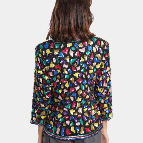 VESTE A SEQUIN