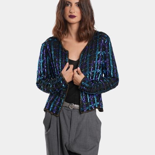 VESTE A SEQUIN