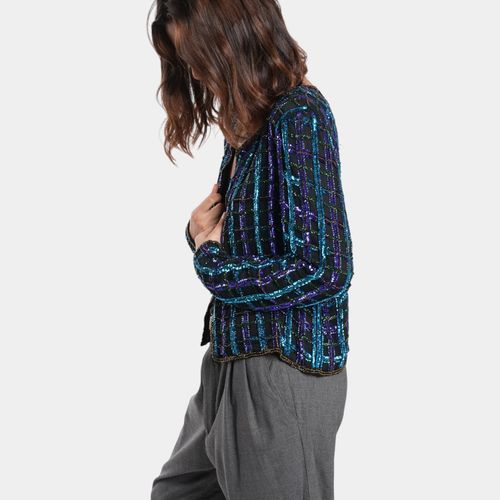 VESTE A SEQUIN