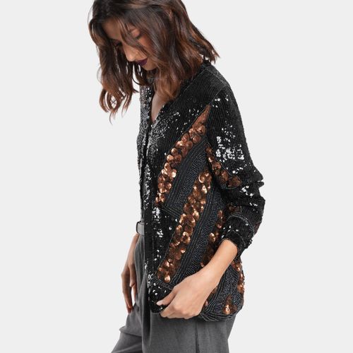 VESTE A SEQUIN