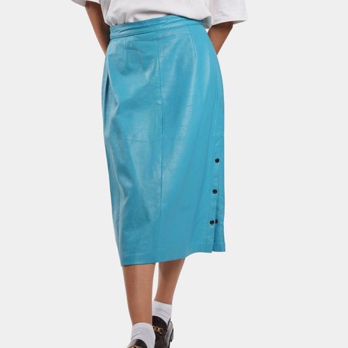 JUPE EN CUIR