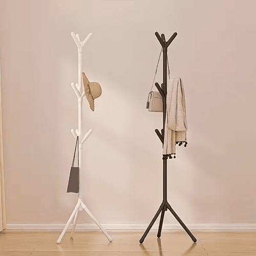 Porte-Manteaux Pliable et Gain de Place (Couleur Selon Disponibilité)
