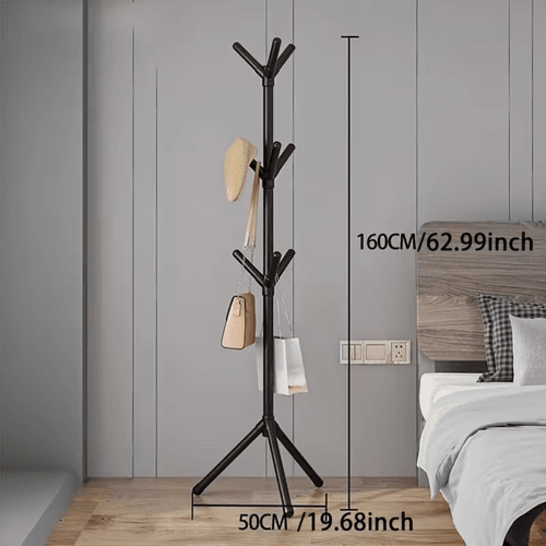 Porte-Manteaux Pliable et Gain de Place (Couleur Selon Disponibilité)