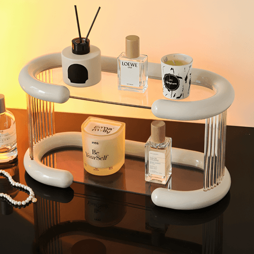 Organisateur de Cosmétiques & Décoration – Pliable Multi-Couches