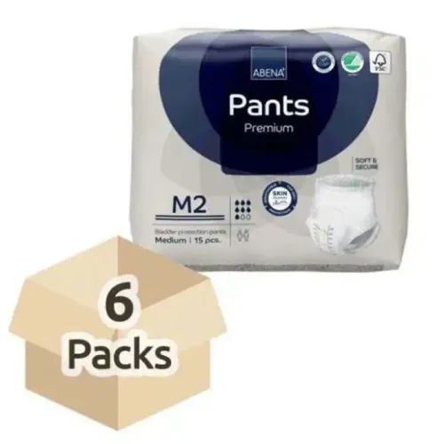 Couches pour Adultes  - Pants Premium M2  Pack 6x15 Unités