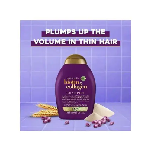 BIOTIN & COLLAGEN SHAMPOING 385ML
