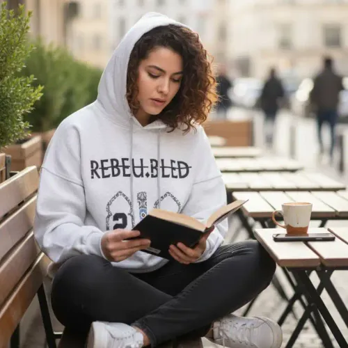 Sweat à capuche oversize unisexe / hoodie