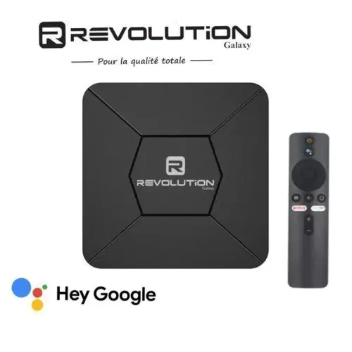 Box TV  - X197 - Android 14 - 4K Ultra HD - RAM 2Go - Stockage 16Go