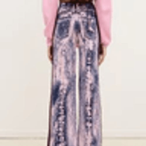 Pantalon zahra a jambes larges