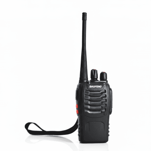 Talkie-walkie Bf-888s – Radio Portable Avec Lampe Torche Led