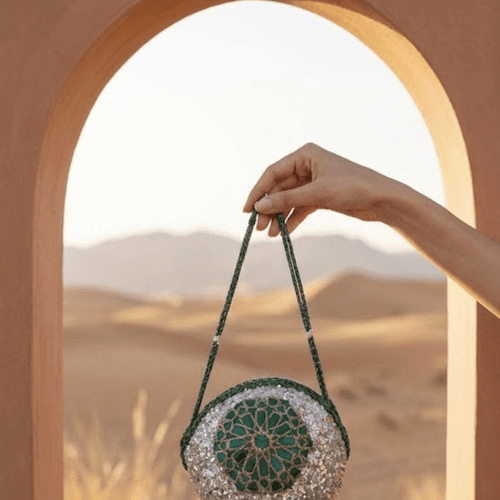 Sac Ballon Paillettes Zellige 