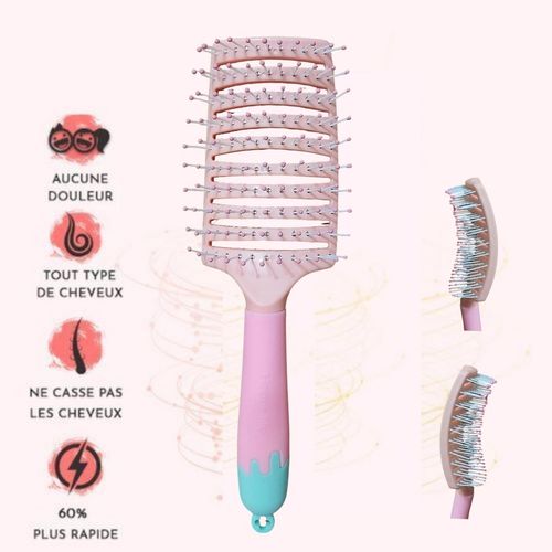 Brosse à cheveux démêlante Anti-Casse