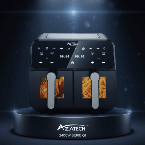Friteuse À Air Aztech Q1 – Double Compartiment